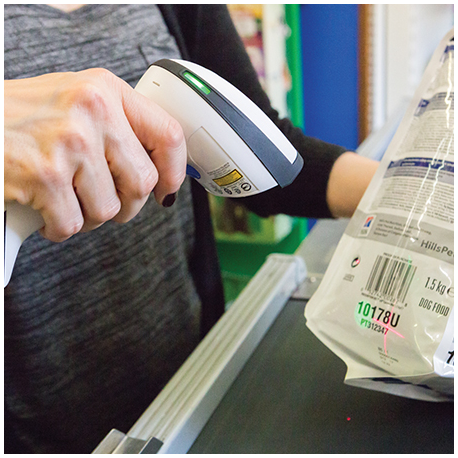 Datalogic Gryphon I GD4590 - Barcode scanner - handheld - 2D imager - decoded - keyboard wedge, RS-232, USB - 2