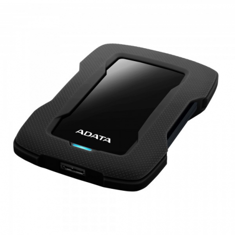 ADATA HD330 - Hard drive - 1 TB - external (portable) - USB 3.1 - 256-bit AES - black - 2