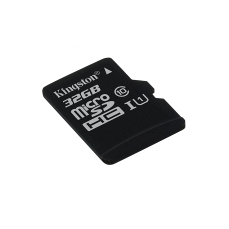 KINGSTON 32GB microSDHC Canvas Select 80R CL10 UHS-I Single Pack w/o Adapter
