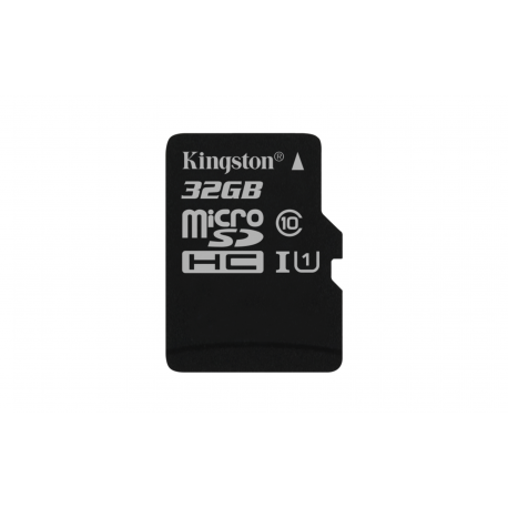 KINGSTON 32GB microSDHC Canvas Select 80R CL10 UHS-I Single Pack w/o Adapter