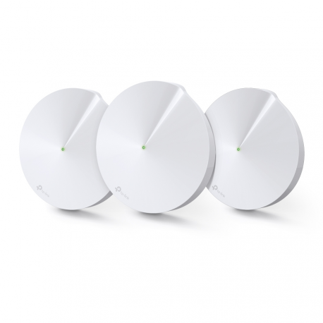 TP-Link DECO M5 - Wi-Fi system - up to 4,500 sq.ft - mesh - GigE - 802.11a / b / g / n / ac, Bluetooth 4.2 - Dual Band (pack of 3) - 2