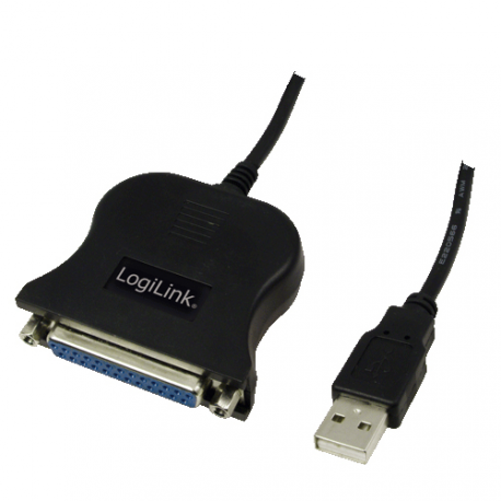 LogiLink Adapter USB to DSUB-25 - Parallel adapter - USB - parallel - 2