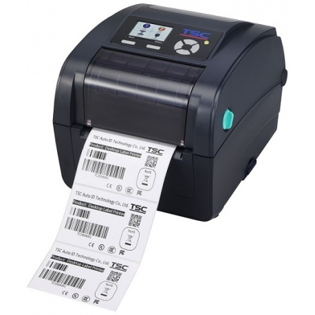 TSC TC210 - Label printer - direct thermal  /  thermal transfer - Roll (11.2 cm) - 203 dpi - up to 152 mm / sec - USB 2.0, LAN, serial - 2