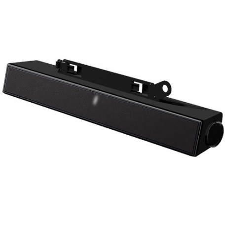 Dell AX510 Sound Bar - Sound bar - for monitor - 10 Watt - black - for Inspiron 17R 57XX, 17R 7720; Latitude D630; OptiPlex 50XX, 5250, 90XX; XPS One 27XX - 6