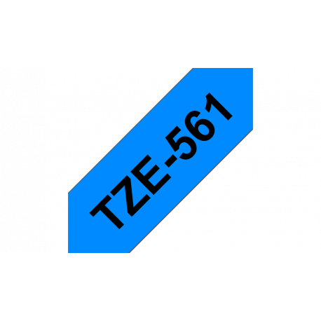 Brother TZe561 - Black on blue - Roll (3.6 cm x 8 m) 1 roll(s) laminated tape - for P-Touch PT-3600, 550, 9200, 9400, 9500, 9600, 9700, 9800, D800, P900, P950 - 1