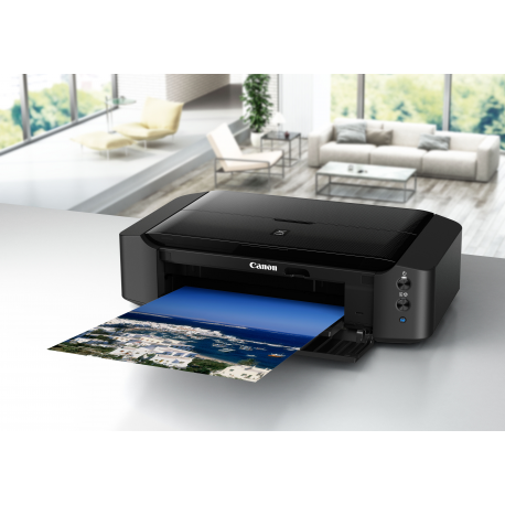Canon PIXMA iP8750 - Printer - colour - ink-jet - Ledger, A3 Plus - up to 14.5 ipm (mono)  /  up to 10.4 ipm (colour) - capacity: 150 sheets - USB 2.0, Wi-Fi(n) - 4