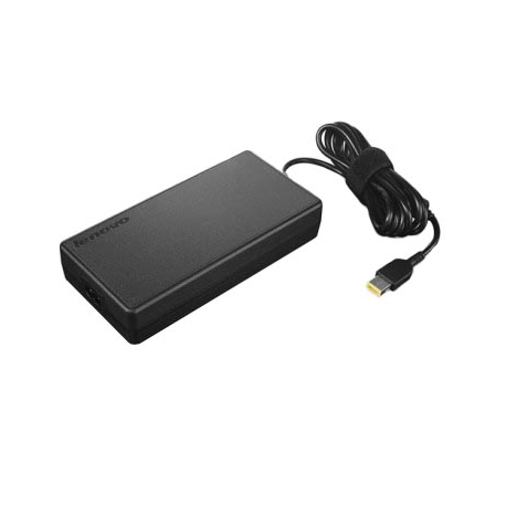 Lenovo ThinkPad 170W AC Adapter (Slim Tip) - Power adapter - AC 100-240 V - 170 Watt - for ThinkPad 11e (3rd, 4th, 5th Gen); Thinkpad 13 (2nd Gen); ThinkPad A275; A475; L460; L470; L560; L570; P1; P1 (2nd Gen); P51; P51s; P52; P53; P71; P73; T25; T460; T470; T470; T570; X1 Extreme; X1 Extreme (2nd Gen); X260, X270; ThinkPad Yoga 11e (3rd, 4th, 5th Gen); Yoga 260; Yoga 370; Yoga 460 - 1