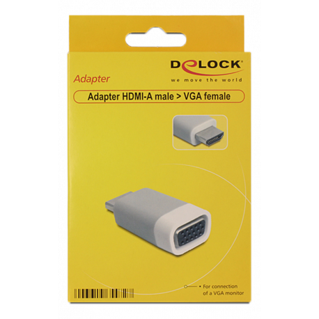 DeLOCK - Video converter - HDMI - VGA - retail - 0