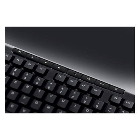 Logitech Wireless Keyboard K270 - Keyboard - wireless - 2.4 GHz - Nordic - 6