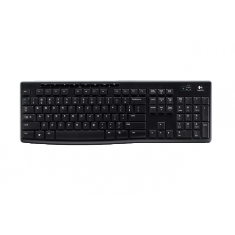 Logitech Wireless Keyboard K270 - Keyboard - wireless - 2.4 GHz - Nordic - 7