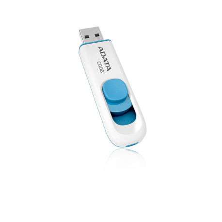 A-data C008 64GB WHITE&BLUE SLIDER FLASH