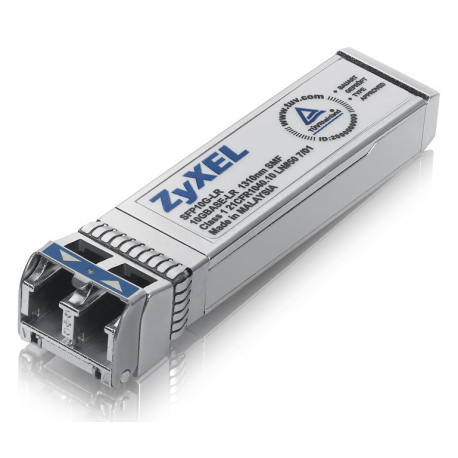 Zyxel SFP10G-LR - SFP+ transceiver module - 10 GigE - 10GBase-LR - LC single-mode - up to 10 km - 1310 nm - for Zyxel GS-1524, XGS1910-24, XGS1910-48; Dimension ES-1528, ES-1552, GS-1524 - 4