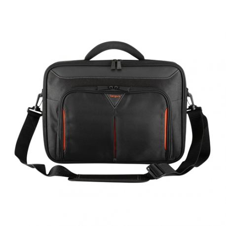 Targus Classic+ Clamshell - Notebook carrying case - 17" - 18" - black, red - 6
