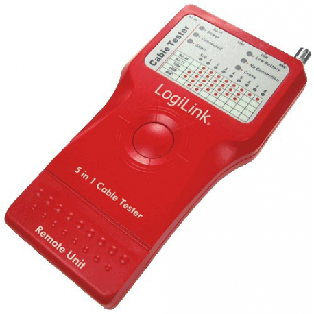 Logilink - Cable Tester 5-in-1 remote unit