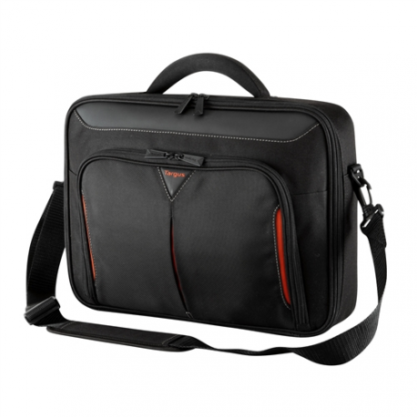Targus Classic Clamshell - Notebook carrying case - 14" - black, red - 4