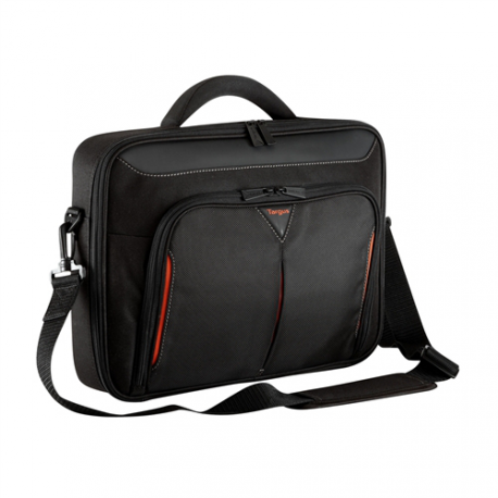 Targus Classic Clamshell - Notebook carrying case - 14" - black, red - 8