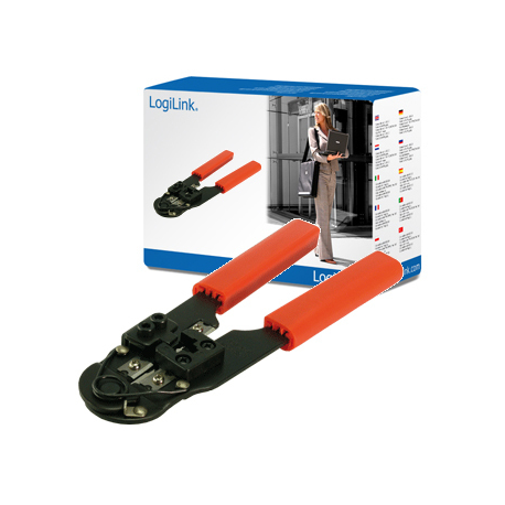LogiLink Universal 8P8C Crimping Tool - Crimp tool - 19 cm - 2