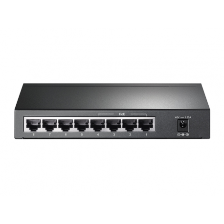 TP-LINK TL-SG1008P - Switch - unmanaged - 4 x 10 / 100 / 1000 (PoE) + 4 x 10 / 100 / 1000 - desktop - PoE - 3