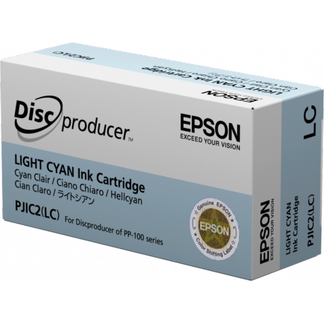 Epson - 31.5 ml - light cyan - original - ink cartridge - for Discproducer PP-100, PP-50 - 3