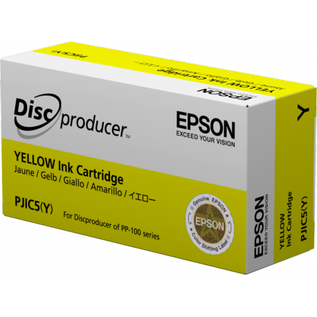 Epson - 31.5 ml - yellow - original - ink cartridge - for Discproducer PP-100, PP-50 - 3