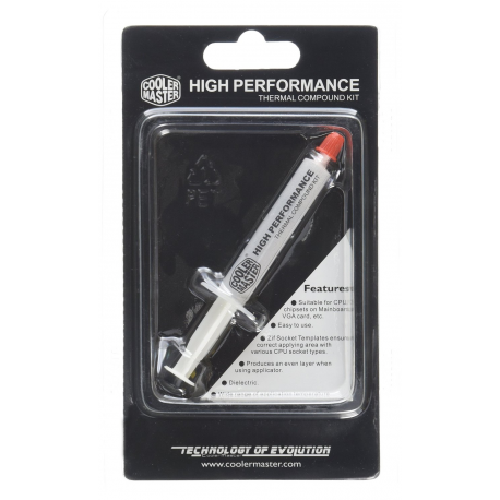 Cooler Master HTK-002-U1-GP Thermal Compound kit SC102 " High Performance",