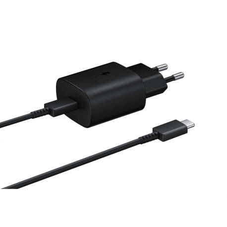 SAMSUNG Fast Charger USB Type C 25W 1m black