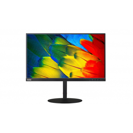 Lenovo ThinkVision T24m-10 - LED monitor - 24" (23.8" viewable) - 1920 x 1080 Full HD (1080p) - IPS - 250 cd / m² - 1000:1 - 6 ms - HDMI, DisplayPort, USB-C - raven black - 6