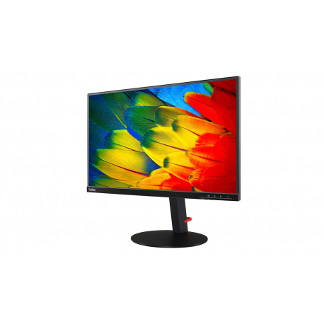 Lenovo ThinkVision T24m-10 - LED monitor - 24" (23.8" viewable) - 1920 x 1080 Full HD (1080p) - IPS - 250 cd / m² - 1000:1 - 6 ms - HDMI, DisplayPort, USB-C - raven black - 12