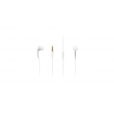 Lenovo 100 - Earphones with mic - in-ear - wired - white - for IdeaPad 1 14; 3 14; 5 14; 5 Pro 14; ThinkBook 14s Yoga G2 IAP; V15; Yoga Slim 7 Pro 14 - 2