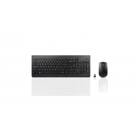 Lenovo Essential Wireless Combo - Keyboard and mouse set - wireless - 2.4 GHz - Russian - for ThinkCentre M75q Gen 2; M75s Gen 2; M75t Gen 2; M90q Gen 2; ThinkStation P340 - 1