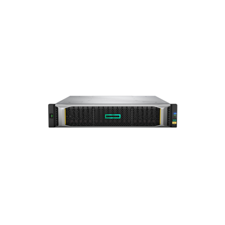 HPE Modular Smart Array 2052 SAN Dual Controller SFF Storage - Hard drive array - 1.6 TB - 24 bays (SAS-2) - SSD 800 GB x 2 - rack-mountable - 2U - 0