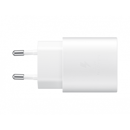 Samsung 25W USB-C Fast Charging Wall Charger (with USB-C Cable) - White