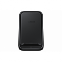 Samsung Wireless Charger Stand EP-N5200 - Wireless charging stand + AC power adapter - 15 Watt - 1.67 A - FC 2.0 - black - for Galaxy Note10, Note10 (Unlocked), Note10+