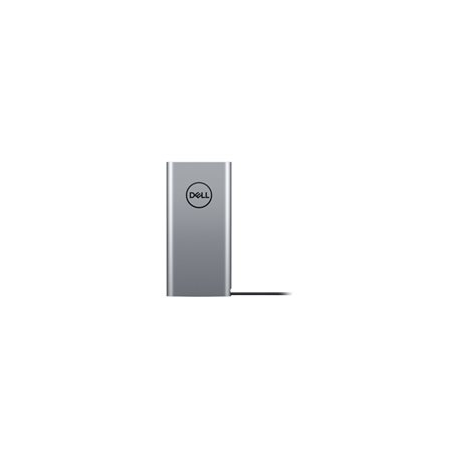 Power Bank USB-C 65W (Lithium ion, 65 Wh, USB-C, USB A, Silver)