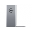 Dell Notebook Power Bank Plus PW7018LC - Power bank - 1 x battery - Lithium Ion - 65 Wh - silver - for Chromebook 3110, 3110 2-in-1; Latitude 3320, 3420, 35XX, 54XX, 55XX, 73XX; Precision 35XX