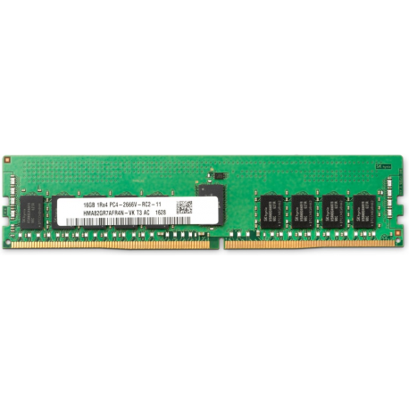 HP - DDR4 - module - 16 GB - DIMM 288-pin - 2666 MHz  /  PC4-21300 - 1.2 V - unbuffered - non-ECC - for Workstation Z2 G4 (non-ECC), Z4 G4 (non-ECC) - 0