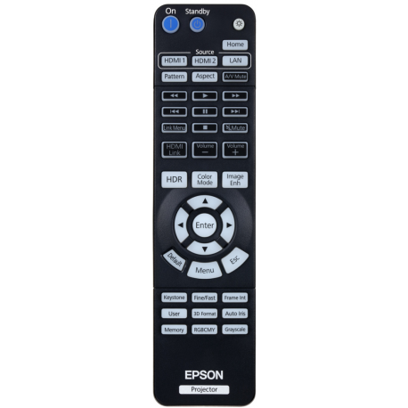 Epson EH-TW7000 - 3LCD projector - 3D - 3000 lumens (white) - 3000 lumens (colour) - 3840 x 2160 (2 x 1920 x 1080) - 16:9 - 4K - white - 7