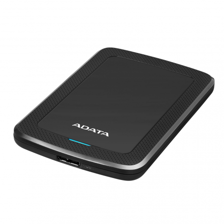 ADATA HV300 - Hard drive - 1 TB - external (portable) - USB 3.1 - 256-bit AES - black - 2