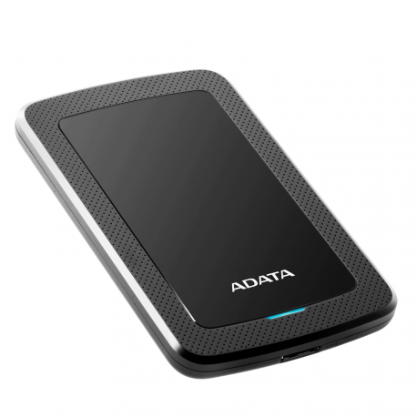 ADATA HV300 - Hard drive - 1 TB - external (portable) - USB 3.1 - 256-bit AES - black - 3