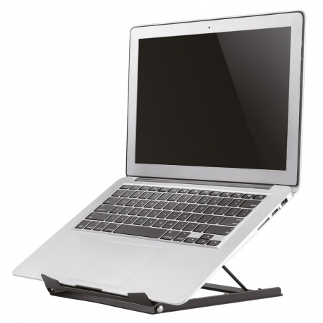 Neomounts by Newstar NSLS075 - Stand - for notebook - powder-coated steel - black - screen size: 10"-15" - desktop - 3