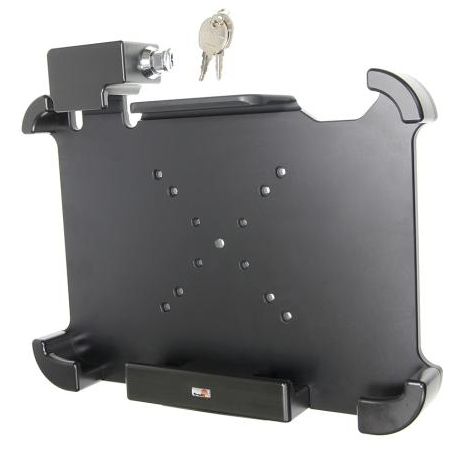 Brodit Charging cradle - Car holder/charger for tablet - black - 1