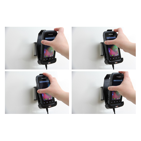 Brodit Active holder with cig-plug - Handheld charging cradle - car - 10 - 24 V - for Honeywell Dolphin CT50 - 3