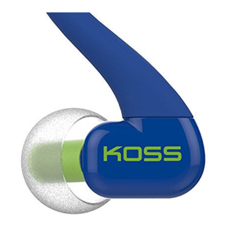 Koss Headphones KSC32iB In-ear/Ear-hook, 3.5mm (1/8 inch), Microphone, Blue, - 2