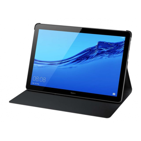 Huawei - Flip cover for tablet - black - 10.1" - for MediaPad T5 - 1