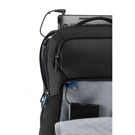 Dell Pro Backpack - Notebook carrying backpack - 15" - black with HD Screen print logo - for Latitude 54XX, 55XX; Precision 35XX, 55XX, 75XX; Vostro 15 3510, 15 7510; XPS 15 95XX - 6