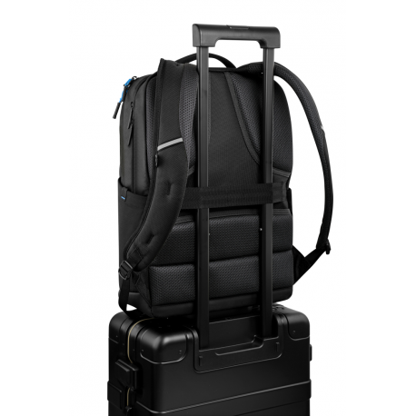 Dell Pro Backpack - Notebook carrying backpack - 15" - black with HD Screen print logo - for Latitude 54XX, 55XX; Precision 35XX, 55XX, 75XX; Vostro 15 3510, 15 7510; XPS 15 95XX - 10