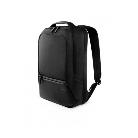 Dell Premier Slim Backpack 15 - Notebook carrying backpack - 15" - black with metal logo - for Latitude 54XX, 55XX; Precision 35XX, 55XX; Vostro 13 5310, 15 3510, 15 7510; XPS 15 95XX - 2