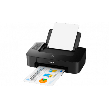 PIXMA TS205 (4800x1200 dpi, 7.7/4 seiten/min, A4, USB B, 46 dB, AC 100-240V, 50/60Hz, 426x255x131 mm)