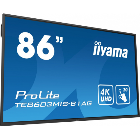 iiyama ProLite TE8603MIS-B1AG, 217.4 cm (85.6'), infrared, 4K, black
