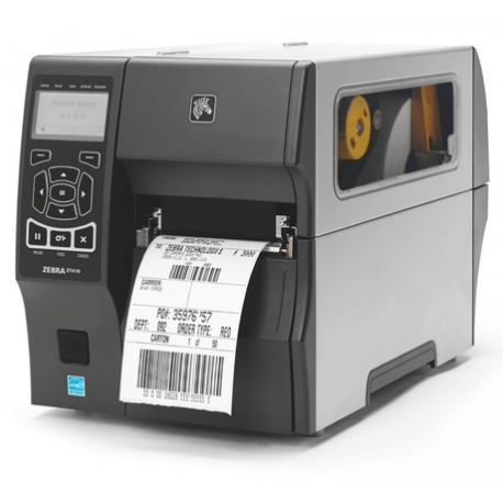 Zebra ZT421, 8 dots/mm (203 dpi), disp. (colour), RTC, RFID, EPL, ZPL, ZPLII, USB, RS232, BT, Ethernet
